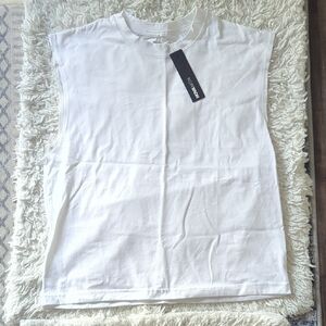 Fashion Nova White Men's Tank Top